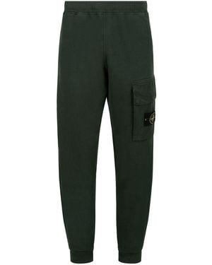 Stone Island Juniper Cotton Pants - Green