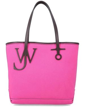 JW Anderson Cotton And Leather - Pink