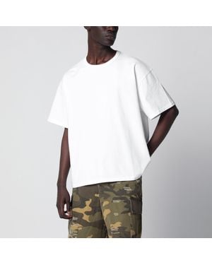 Brain Dead Oversized Cotton Tshirt - White