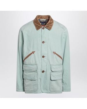 Polo Ralph Lauren Aqua Cotton Canvas Jacket - Green