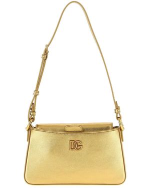 Dolce & Gabbana Dolce & Gabbana Torchon 'Dg' Smartphone Holder - Metallic