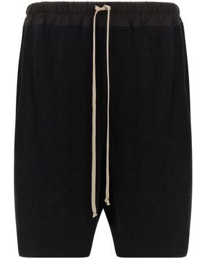 Rick Owens 'Boxers' Bermuda Shorts - Black