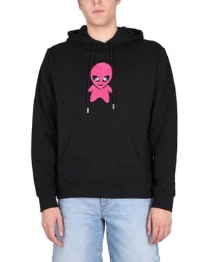 Gcds Sweatshirt "Wirdo" - Black