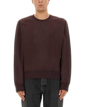 Saint Laurent Cassandre Sweatshirt - Brown