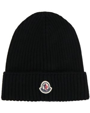 Moncler Jr Hat - Black