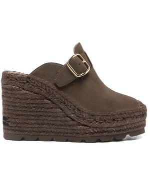 Stella McCartney Viscose Jute Sandal - Brown