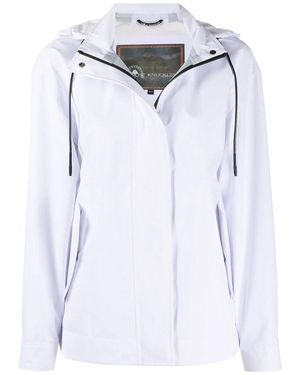 Moose Knuckles Canter Logo Jacket - White
