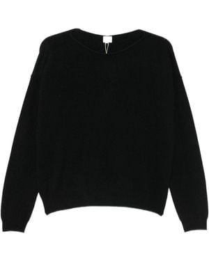 C.t. Plage Cashmere Crewneck Sweater - Black