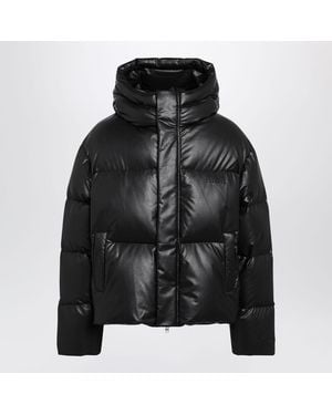 MM6 by Maison Margiela Hooded Sportsjacket - Black