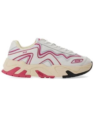 MSGM Vortex Trainer With Vibram Sole - Pink