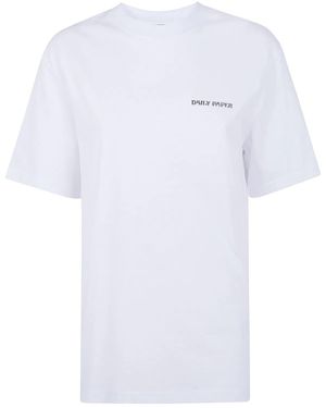 Daily Paper "Snake" Shield Short Sleeves Tee - White