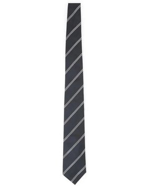 Brunello Cucinelli Silk Tie - Black