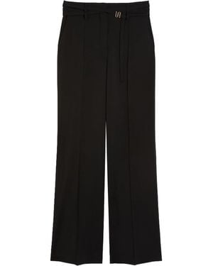 Max Mara Flare Pants - Black