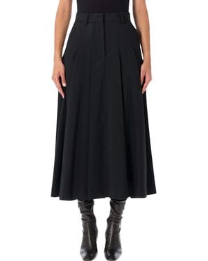 By Malene Birger Edena Midi Skirt - Black