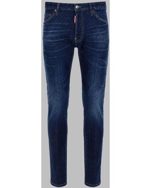 DSquared² Jeans Teddy Cotton - Blue