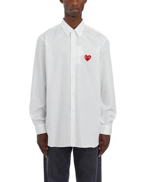 COMME DES GARÇONS PLAY Camicia - White