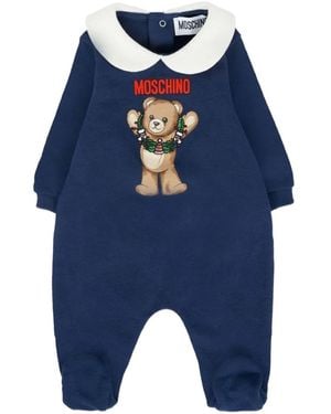 Moschino "Babygrow" Bodysuit - Blue