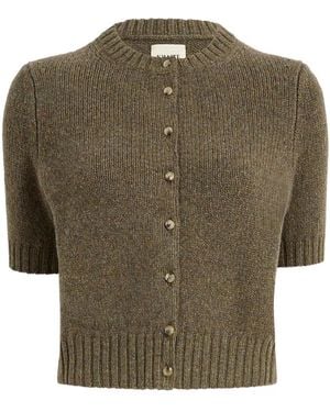KHAITE Nora Cardigan - Green