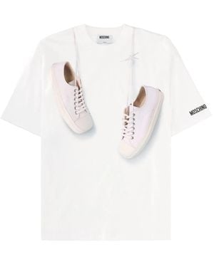Moschino T-Shirt With Print - White