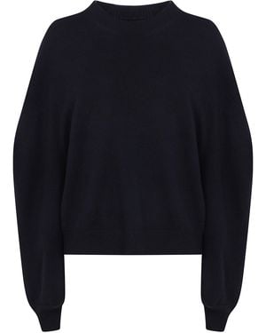 Uma Wang Square Long Sleeves Top - Blue