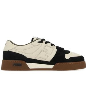 Fendi Match Sneakers - White
