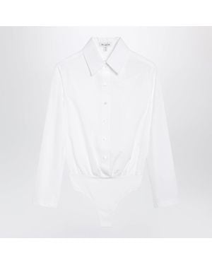 Alaïa Alaia Cotton Poplin Shirt - White