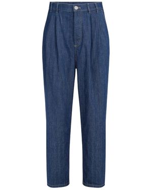 Brunello Cucinelli Iconic Fit Five-Pocket Trousers - Blue