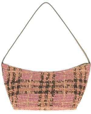 Burberry A:Ls Margate Baguette Raf:175580:A6054 - Pink