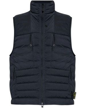 Stone Island Down Vest - Blue