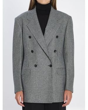 Tagliatore Loreley Ouble-Breasted Blazer - Gray