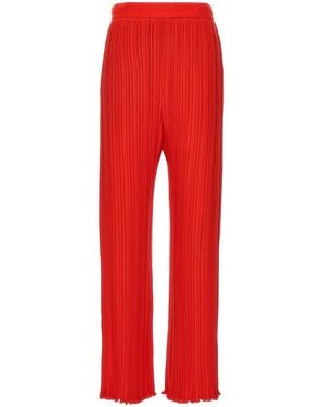 Lanvin Pleated Trousers - Red