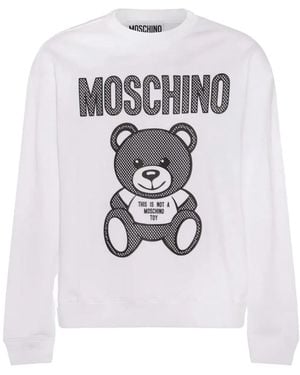Moschino Cotton Sweater - White
