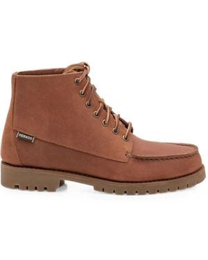 Sebago "Walker" Work Boots - Brown
