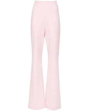 Max Mara High-Waisted Trousers - Pink
