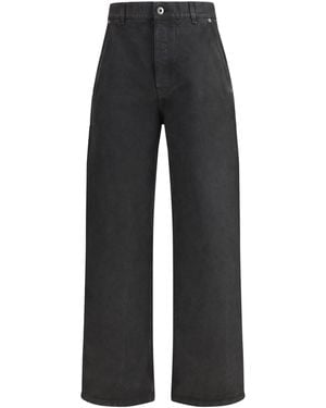 Loewe Baggy Jeans Cotton Pants - Black