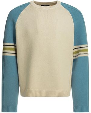 Stussy Stussy Wool Cotton Knitwear - Blue