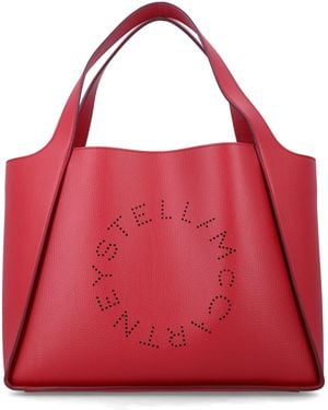 Stella McCartney Logo Tote - Red