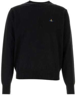Vivienne Westwood Crew Neck Jumper - Black