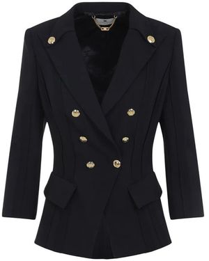 Elisabetta Franchi Essential Jacket - Black