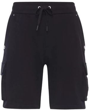 Moose Knuckles Hartsfield Track Shorts - Blue