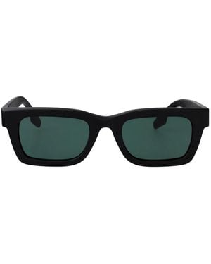 Vision Of Super Mbk/G15 Matte Acetate Sunglasses - Green