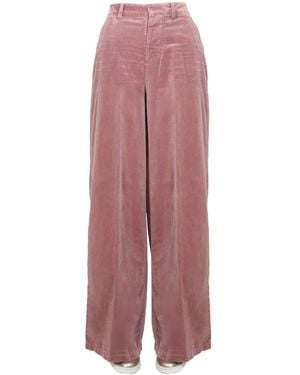 DSquared² Wide Leg Pants - Purple