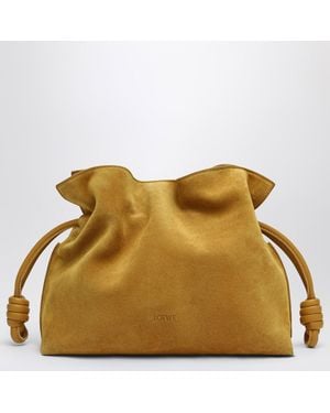 Loewe Medium Ochre Flamenco Bag - Yellow