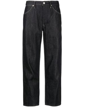 Jil Sander Raw Denim Jeans - Blue