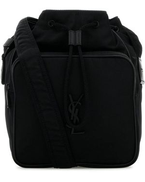 Saint Laurent Ysl Bv Bucket - Black