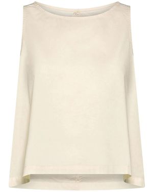 Deha Poplin Tank Top - Natural
