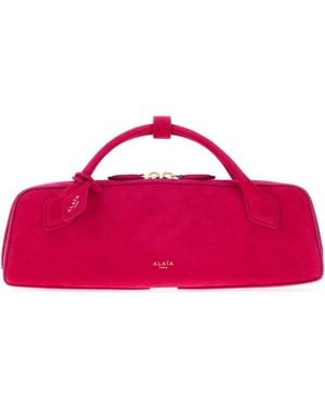 Alaïa Alaia Teckel Clutch - Pink