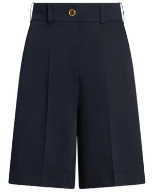 Patou Bermuda Pants - Blue