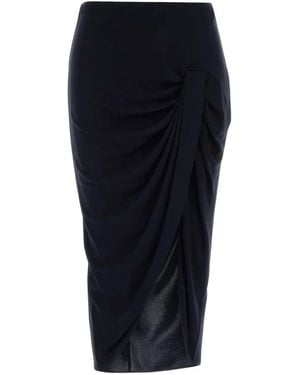 Stella McCartney Draped Skirt - Black