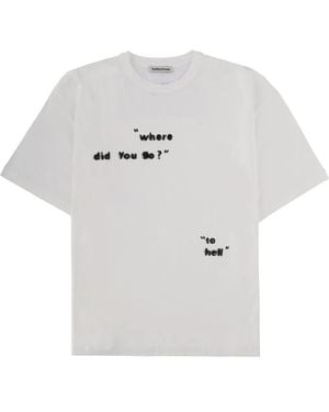 YMC T-Shirt "Triple T" - White